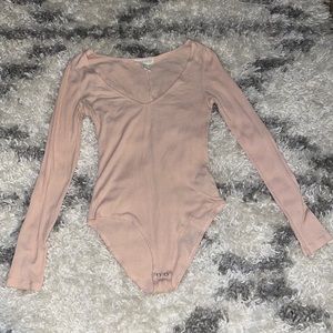 Pink bodysuit